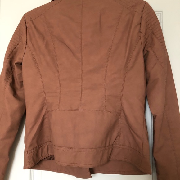 Faux leather coat - Picture 3 of 3